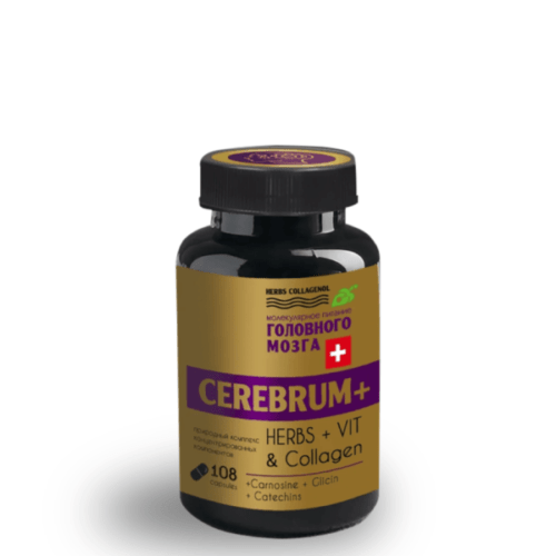 HERBS COLLAGENOL CEREBRUM+ Молекулярное питание головного мозга, 108 капсул